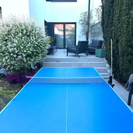 아파트 Familienparadis Pool Garten Grill Parkplatz Fitness Tischtennis